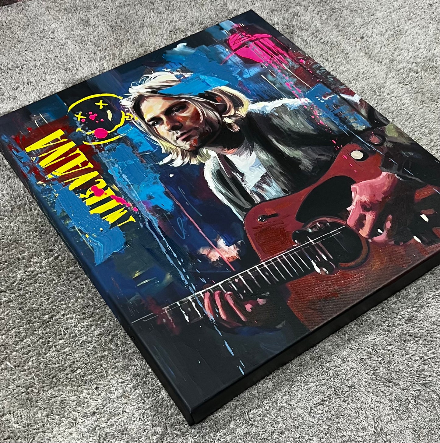 Kurt Unplugged(Reworks No.2) Limited Edition,hand-embellished print